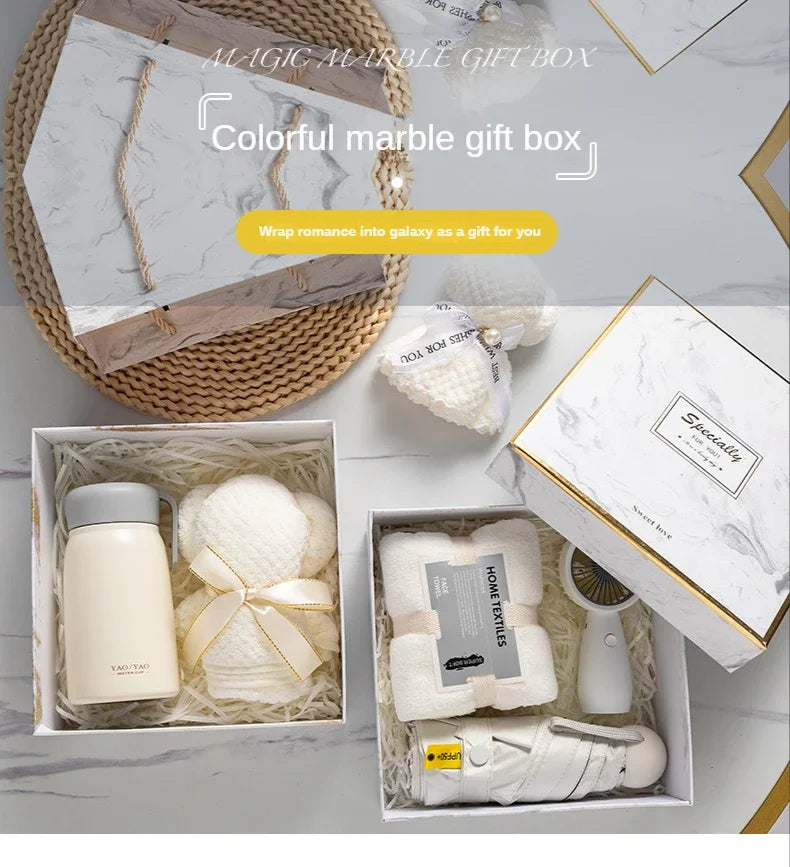 2025/Wholesale Creative Women's Gift set Wedding Guest Gift set Custom Mother's Day Business Gift Set 2024