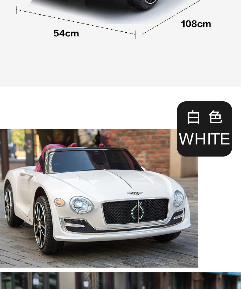 High Quality Children's Electric Four-wheel Drive Car for Boys and Girls With Remote Control, Hydraulic Door Toy Ride On Car