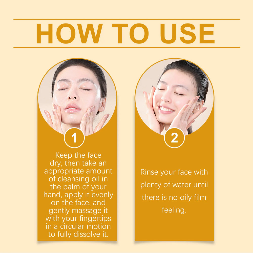 Centella Cleansing Oil Facial Makeup Remover Moisturizing Face Refresher Cleaning Centella Asiatica Extract Vitamin E Skin Oil
