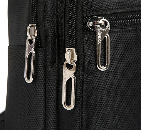Car Emblem Leisure One-shoulder Bag Men's Messenger Chest Pocket For Ferrari Roma 488 Portofino F8 F1 Roma Spider SF90 Superfast