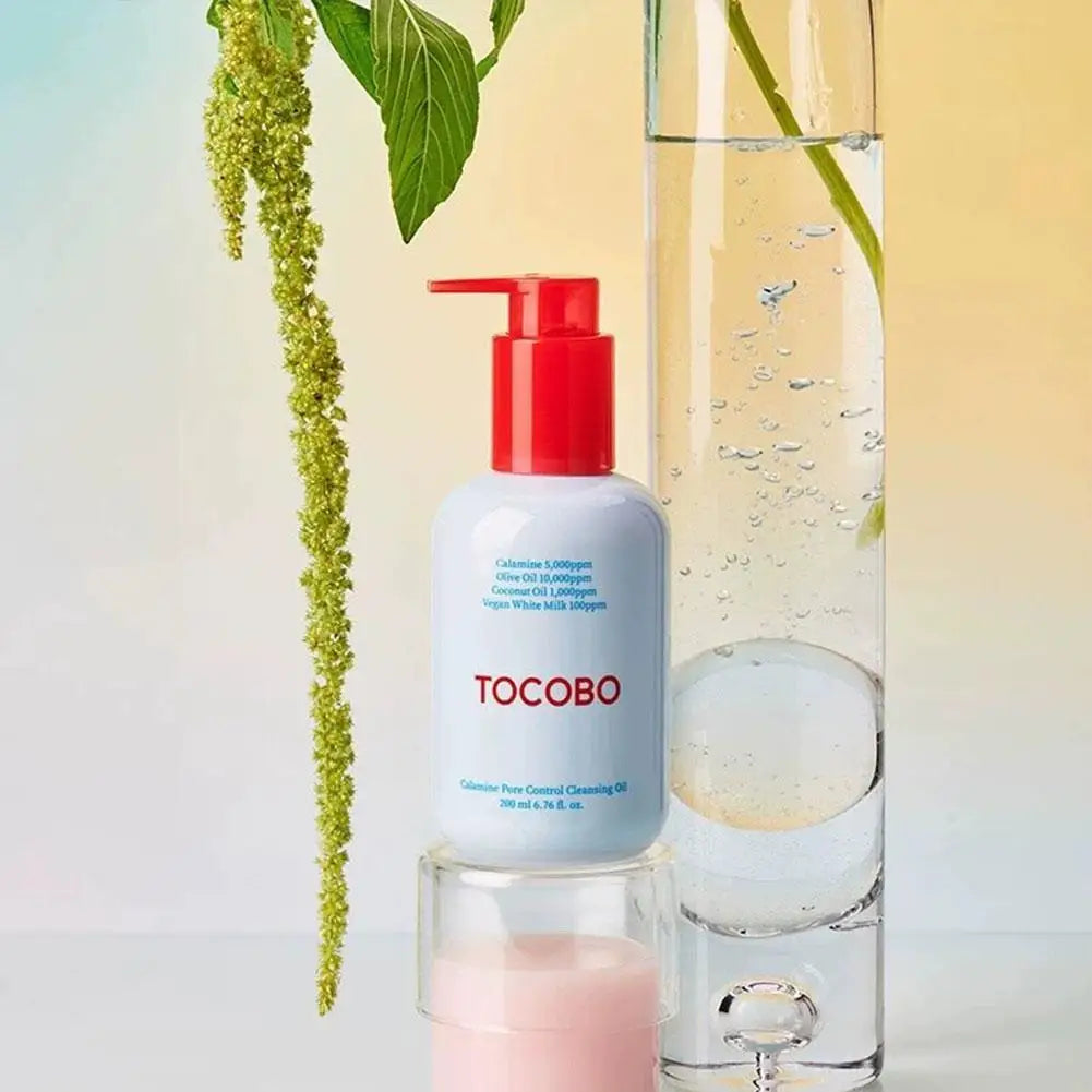 200ml TOCOBO Hearthstone Pore Cleansing Makeup Removing Relieving Nourishing Easy Rinse Avoid Residue Removing Oil For All Skin