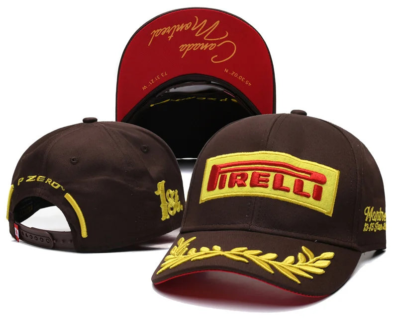 Ferrari F1 Racing Fleet Hat Embroidery Baseball Hats Outdoor Sports Cycling Cap For Ferrari F430 Stradale 458 488 599 612 FF F12