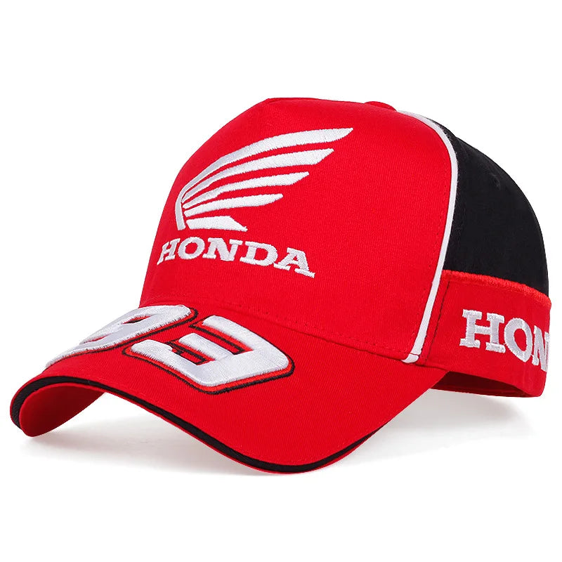 HONDA 93 Baseball Cap Sun Hat Outdoor Summer Sports Hat Embroidered Men Women Baseball Cap for Honda Civic Accord CRV Hrv Jaz