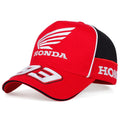 HONDA 93 Baseball Cap Sun Hat Outdoor Summer Sports Hat Embroidered Men Women Baseball Cap for Honda Civic Accord CRV Hrv Jaz
