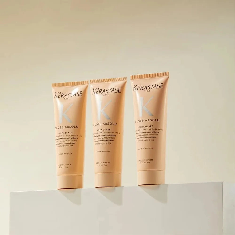 Kerastase Chronologiste Rose Conditioner 75ml, Original Conditioner for Women/Men, Hair Care Treatment