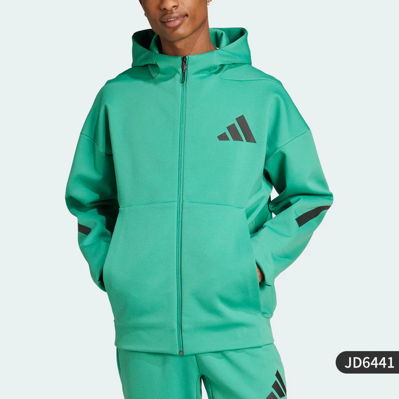 Adidas genuine M Z N E FZ Men's Dopamine Fashion Jacket JD6441