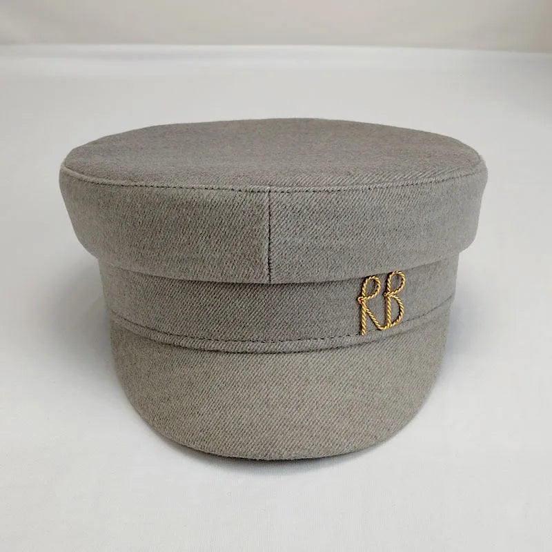 New Arrival Brand Designer Hat Autumn Winter Newsboy Caps Letter Baker Boy Cap Flat Caps