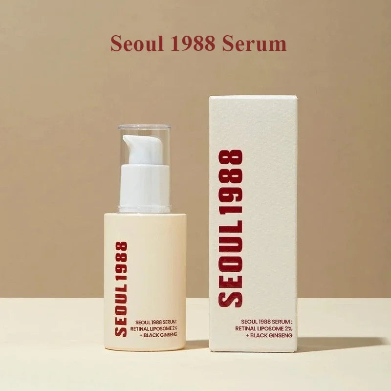 Korean Seoul 1988 Serum Retinol Black Ginseng Essence ,Facial Essence Eye Creams ,Anti Aging Moisturizing Snail Cream Skin Care