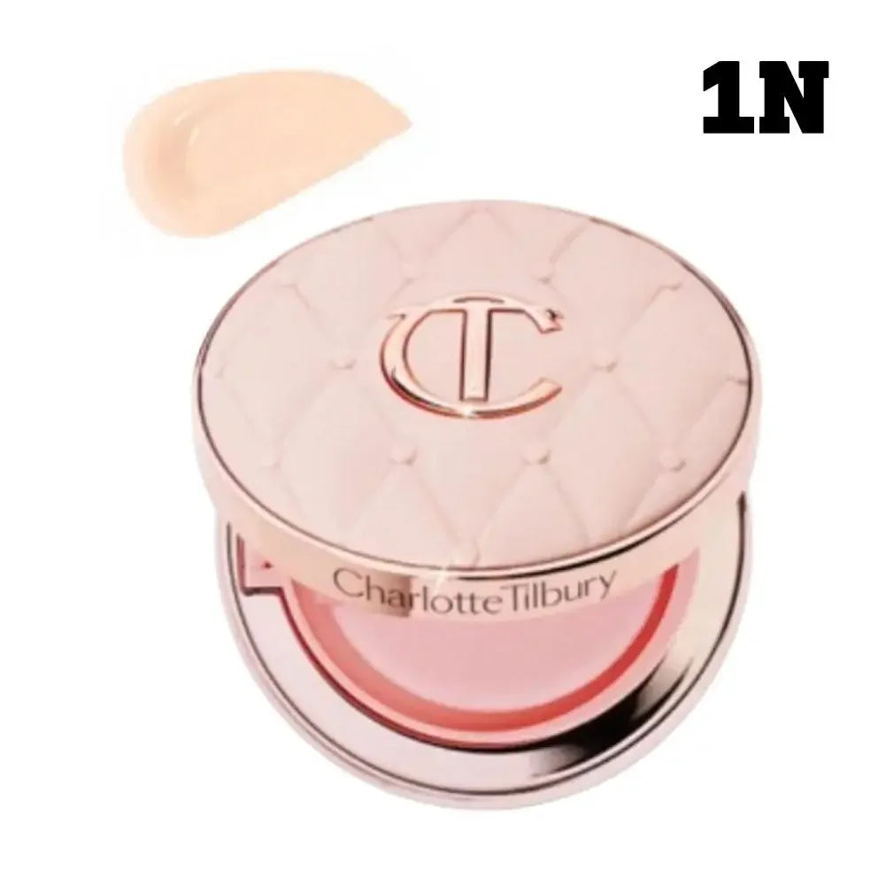 Charlotte Tilbury Shimmer Makeup Air Cushion Lightweight Moisture Oil Control Two Color Heart Shape Powder Blusher Unique Design