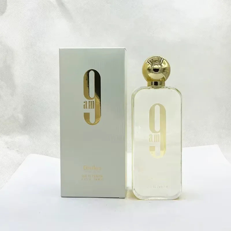 New 100ml/ 3.4oz 9pm 9am Men's Perfume Light Fragrance Fragrance Women's Unisex Parfum Long Lasting Charming Charm Gift