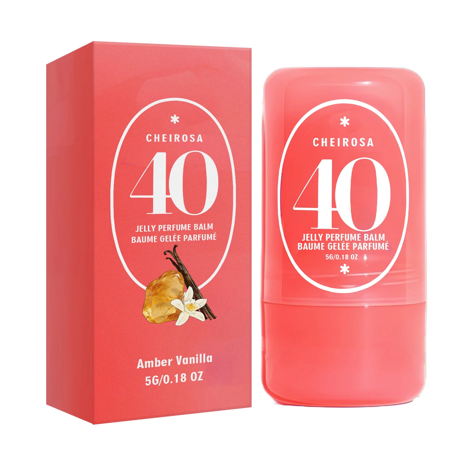 Jelly Solid Perfume Balm Set – 3 Scents Long Lasting Fresh Light Scent Portable Travel Size Deodorant Balm for Men & Women