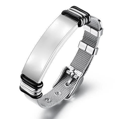Adjustable Stainless Steel Ferrari Emblem Bracelet Women Men Gift  For Ferrari 488 Roma F8 SF90 812 360 FF F430 LaFerrari Amalfi