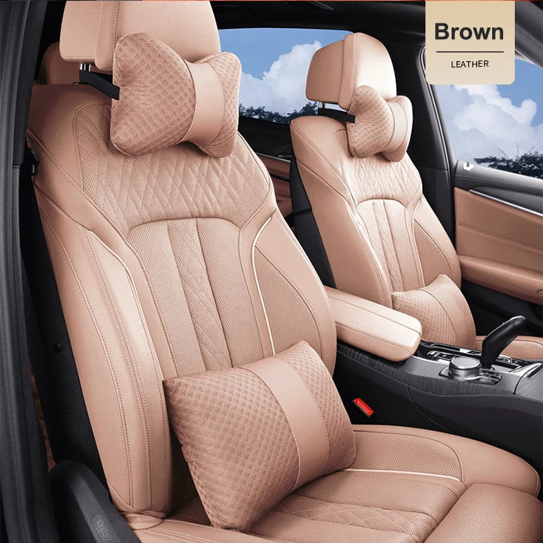 1pcs Car Headrest/Lumbar Support Neck Pillow Waist Cushion For Honda Civic Accord Vezel Fit CRV HRV Crz Hrv Polit Jazz Jade