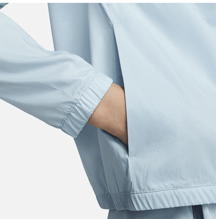 Nike Official Authentic New Women's Water-Resistant Hooded Running Jacket Sun Protection DH1991-442