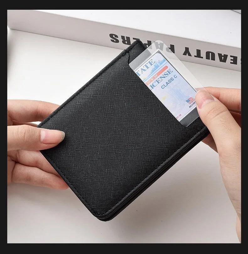 Men Wallet Card Holder Driver License Documents Wallet for New Bentley Flying Spur Continental GT Bentayga Mulsanne Accessories