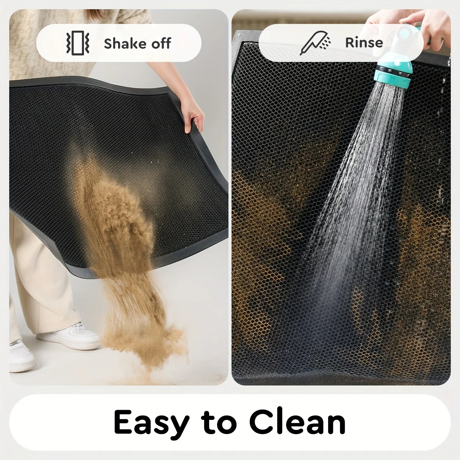 Non-slip Outdoor Elastic Carpet Front Doormat Comfortable Resilient Carpet Entrance Door Mat High Elasticity Floor Mat
