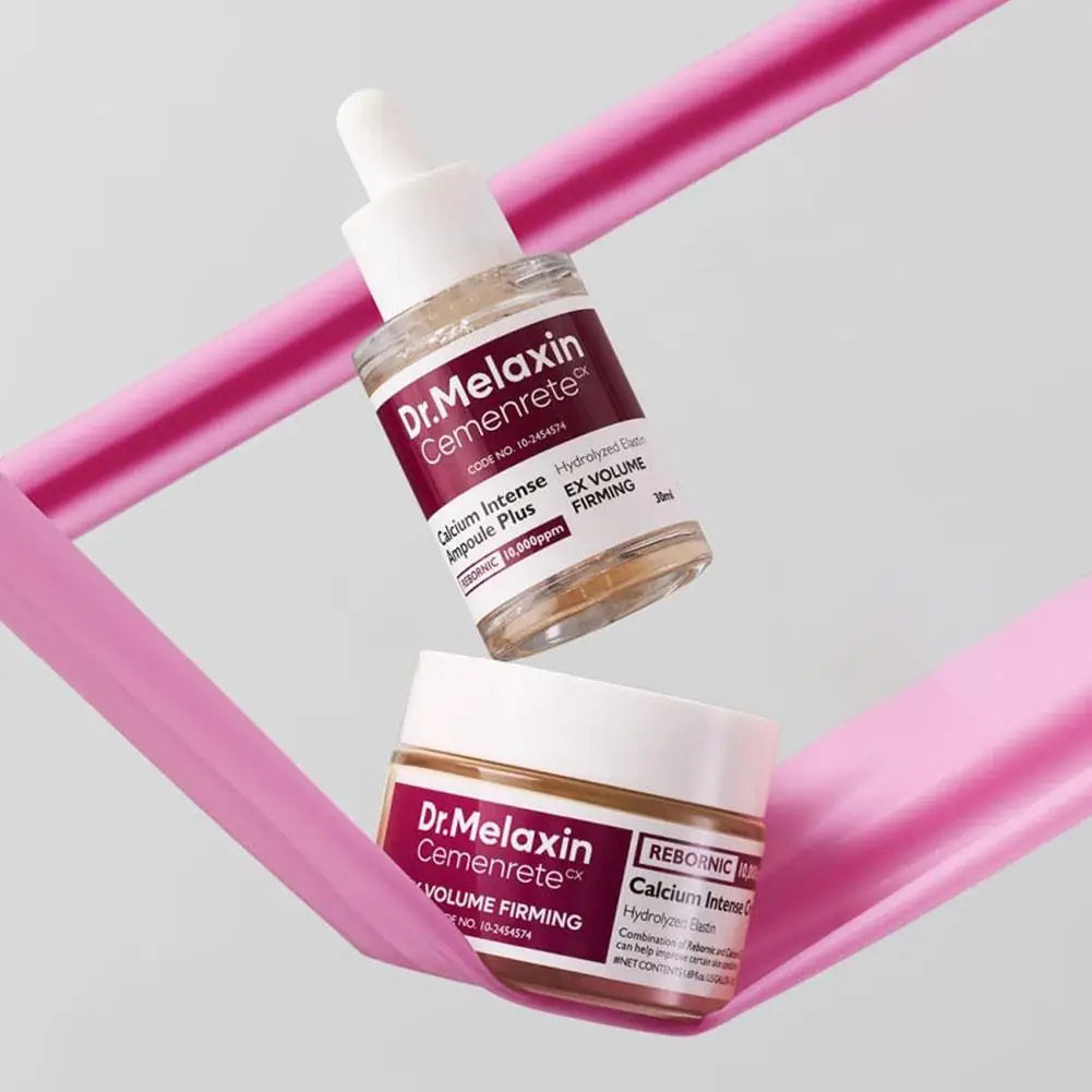 Dr. Melaxin Double Effect Anti-aging Essence+Cream Set Improve Facial Relaxation Tighten Fade Fine Lines And Wrinkle Skincare