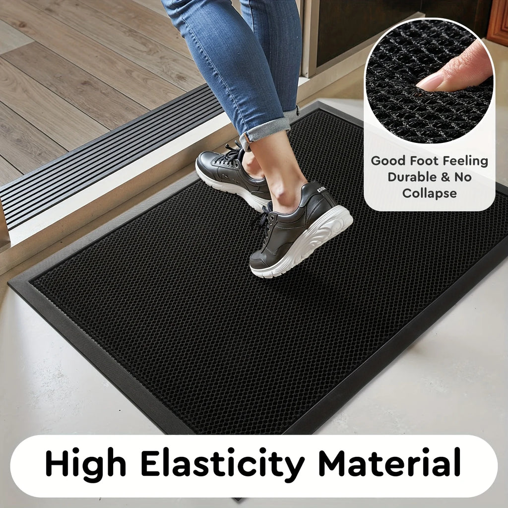 Non-slip Outdoor Elastic Carpet Front Doormat Comfortable Resilient Carpet Entrance Door Mat High Elasticity Floor Mat