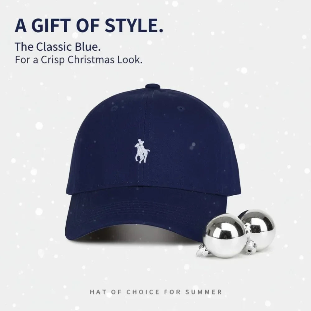 2026 Gifts Unisex Polo Cap - Soft Cotton Embroidered Baseball Dad Hat,Polo Style Breathable Casual Sun Hat for Men & Women