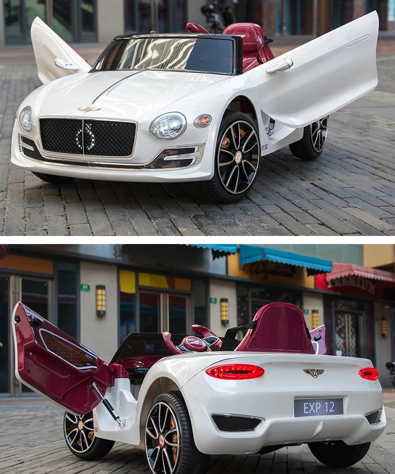 High Quality Children's Electric Four-wheel Drive Car for Boys and Girls With Remote Control, Hydraulic Door Toy Ride On Car