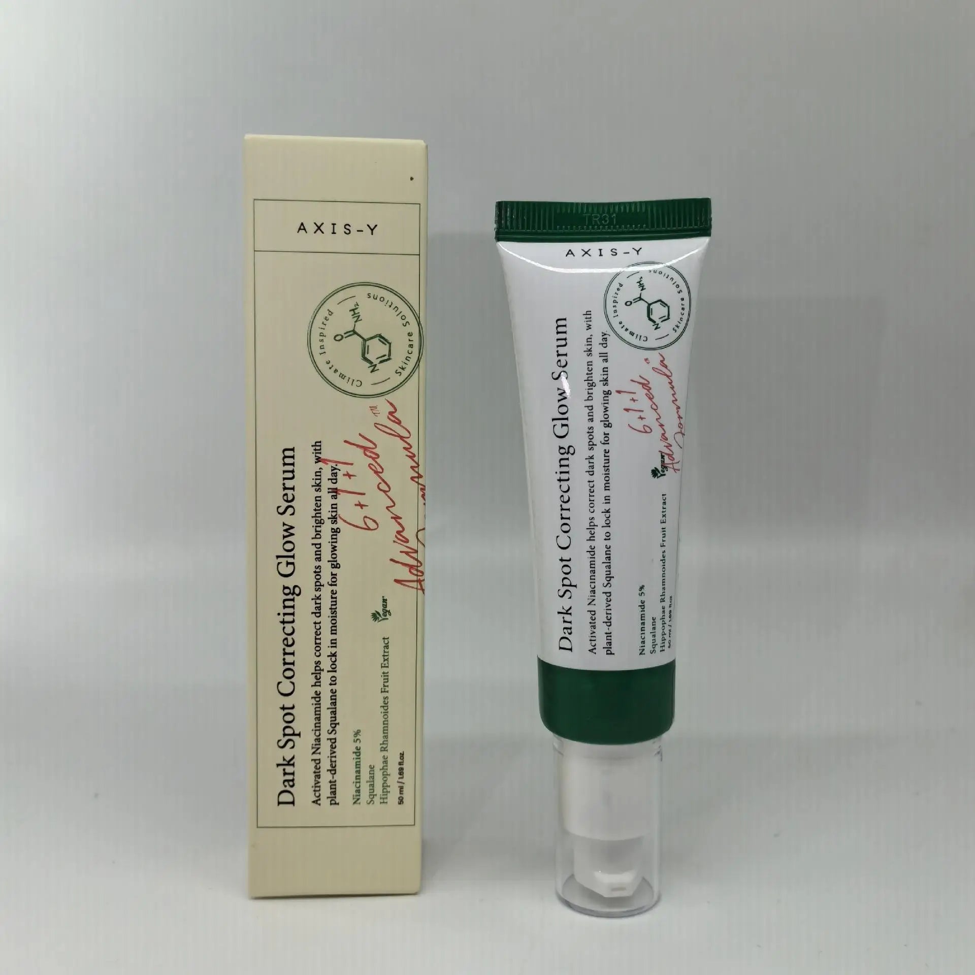 AXIS-Y Dark Spot Correcting Glow Serum 50ml / 1.69 Fl. Oz Korean Skin Care Moisturizing Face Serum For All Skin Types