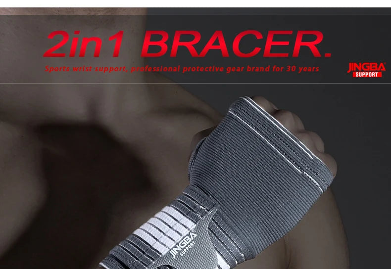 1PCS Hand Wrist Support Compression Strap for Fitness Boxing HandWraps Support Bandage Weightlifting