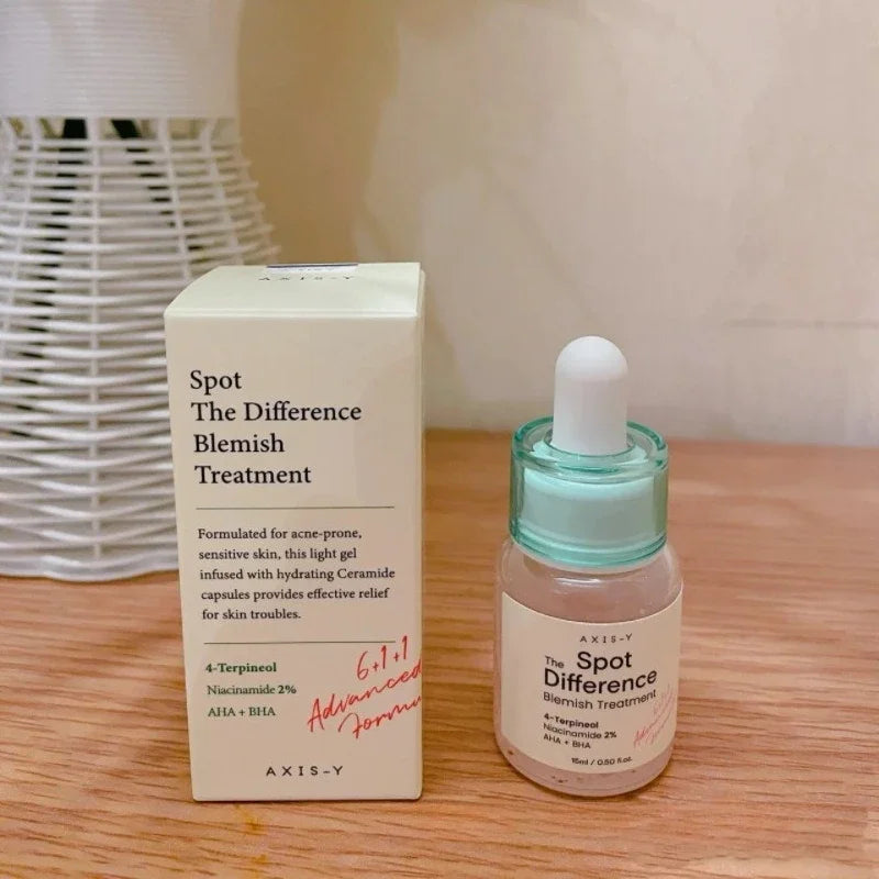 AXIS-Y Spot The Difference Blemish Treatment - Targeted Anti-Acne Serum, Calms Redness, Fights & Prevents Breakouts for Clear