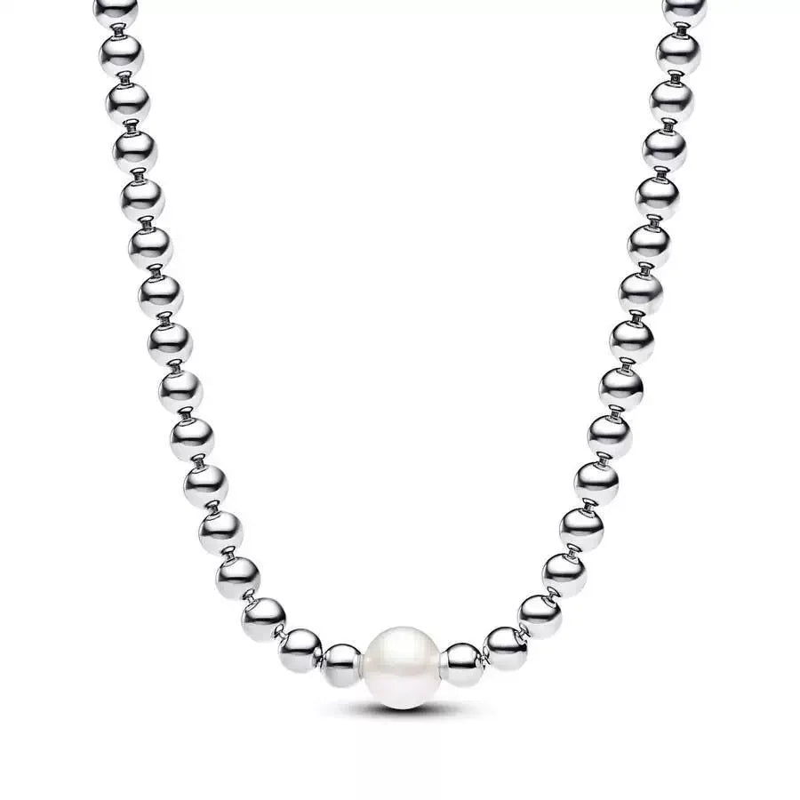 Exquisite 100% 925 sterling silver eternal heart-shaped circular pendant necklace for women DIY jewelry Valentine's Day gift