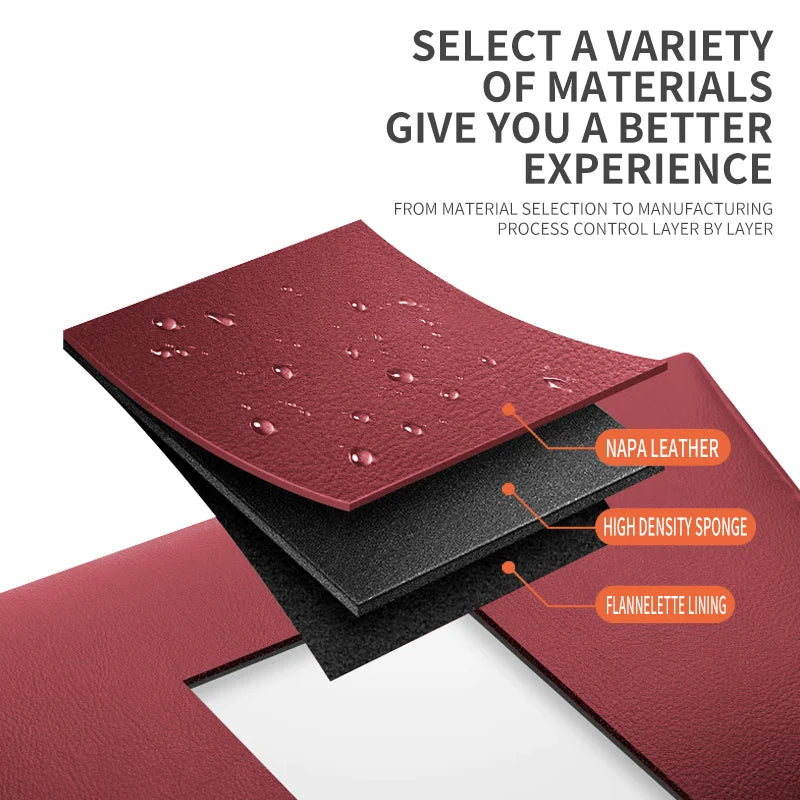 Toyota car tissue box holder flip-top design hanging car seat back tissue box PU leather high quality