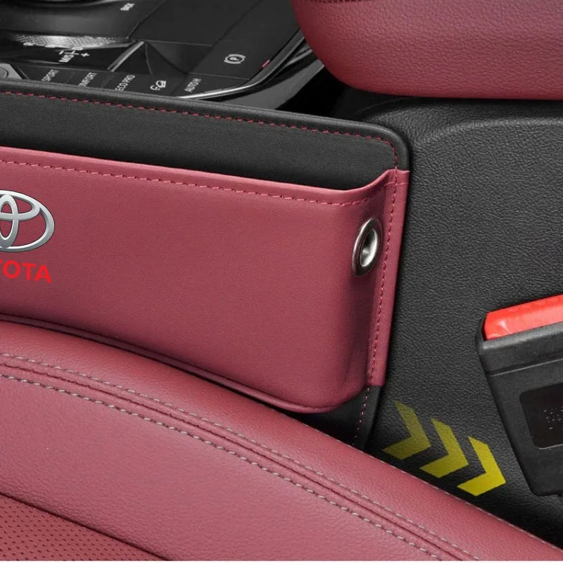 Multi-Function Car Seat Gap Filler Box For Toyota Rav4 CHR Yaris Prius Avensis Corolla Camry Highlander GR 86 Car Accessories