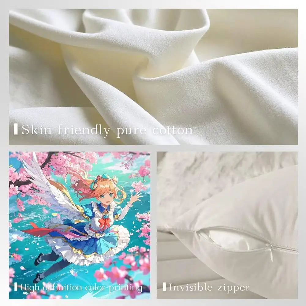 Brand Z-ZaraS Cushion Cover Comfortable Reversible Pillow Cover Ideal for Car Sofa Bedroom & Beyond