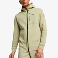 Puma Genuine 2024 New Men's Casual Zippered Breathable Knit Hooded Jacket 684093-68