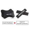 Car Seat Neck Pillow Headrest Rest Cushion Seat Belt Shoulder Pad For Mercedes Benz AMG W204 W205 W203 W211 W212 W213 W201 W210