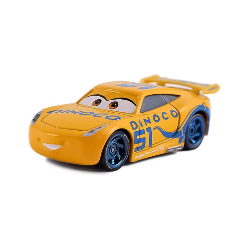 Disney Cars Figures Mack Truck Lightning McQueen Racing 1:55 Die Cast Model Children Mini Vehicle Toys Collection Birthday Gifts