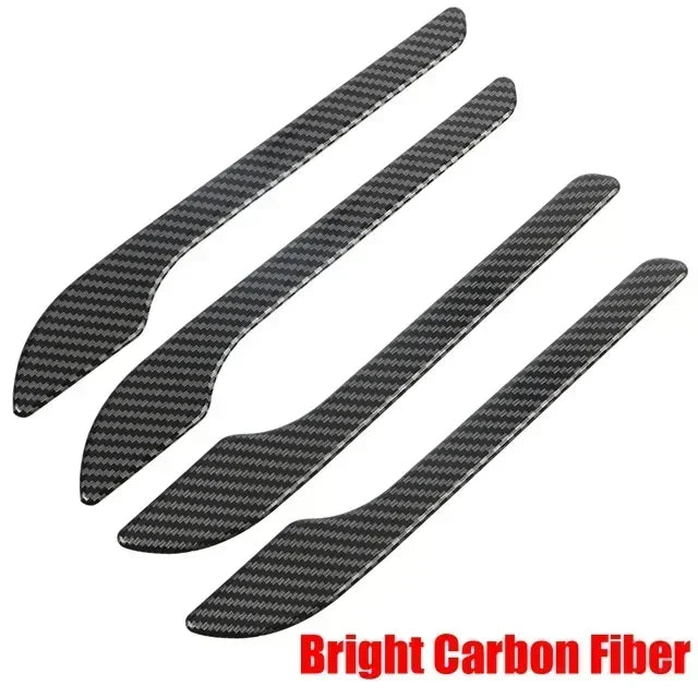 Door Handle Sticker for Tesla Model 3/Y/3 Highland Model Y Juniper 2025 Carbon Fiber Door Protector Wrap Cover Paste Accessories