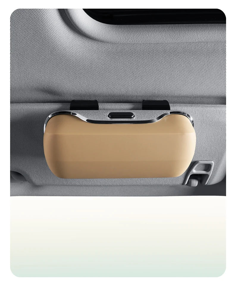Exclusive for Tesla model 3 model Y model S model X Cybertruck Sunglasses Holder Sun Visor Clip On ABS Eyeglass Case