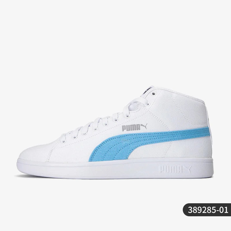 Puma genuine Smash V2 men's and women's lightweight breathable canvas sports board shoes 389285-01