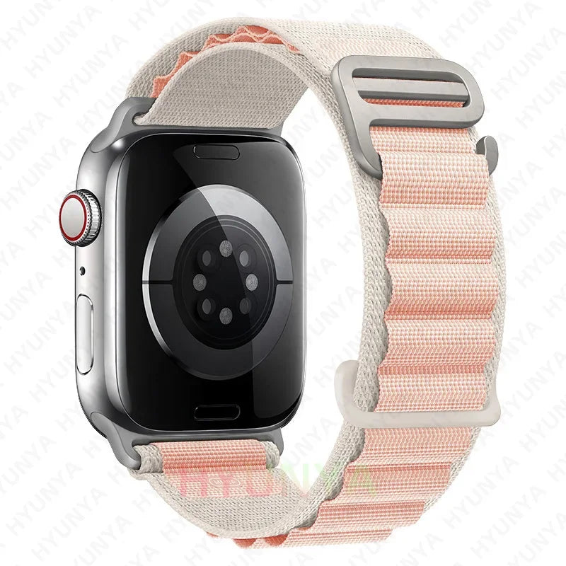 Alpine Strap For Apple Watch Band Ultra 2 3 Watchband 45mm 49mm 42mm 46mm 44mm 41mm 40mm Bracelet Iwatch Series 11 9 8 7 6 SE 10