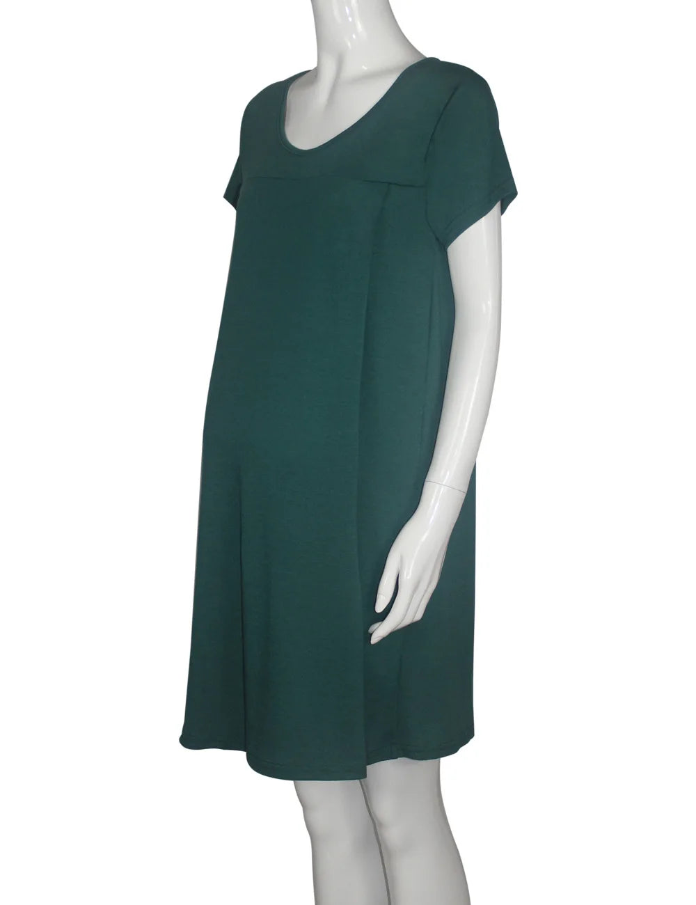 European And American Maternity Hospital Dress With Hidden Side Openings For Nursing Care Short Sleeves