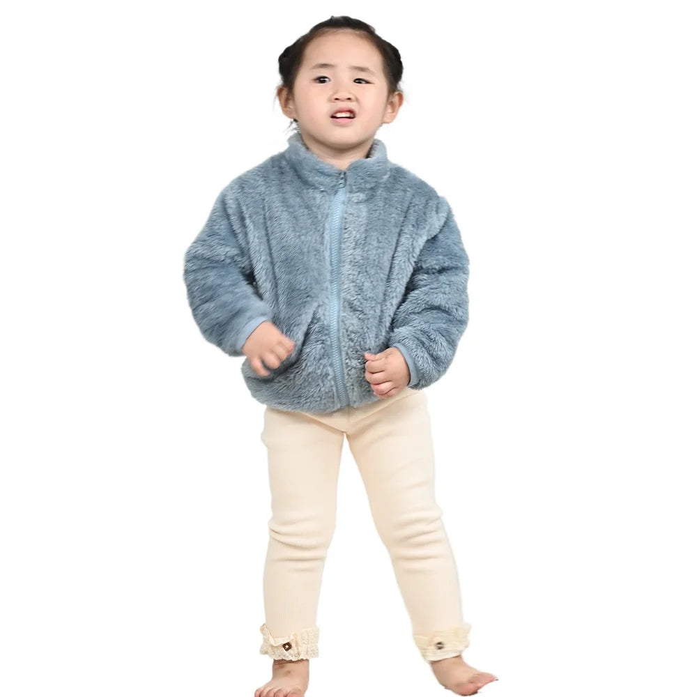 Children's Clothing Toddler Winter Overalls Fashion Girls Baby Jacket Boys Sweatshirts Infant Casual Costume Kids Sportswear 5Y