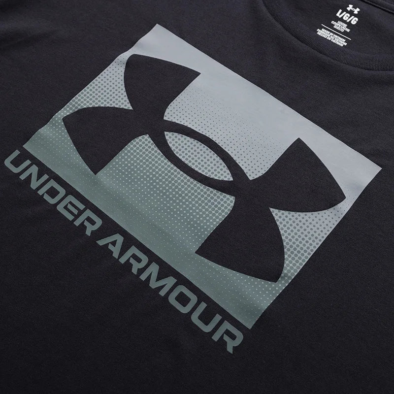 Under Armour T-Shirt Men's Sportswear Fitness Training Weightlifting Exercise Soft Comfortable Breathable Short-Sleeved Top 1386793-001