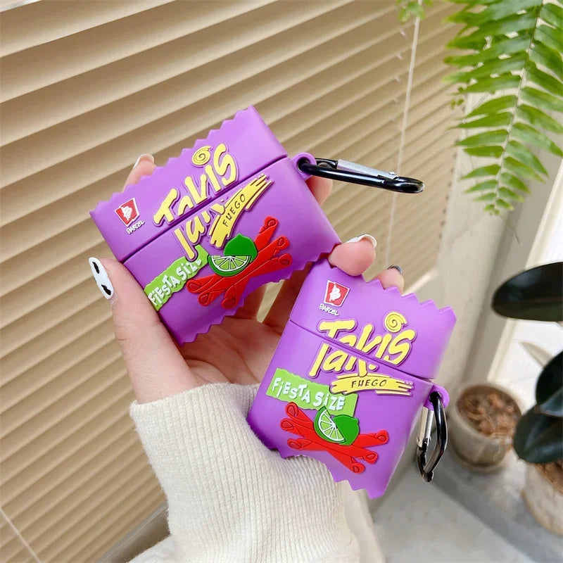 for AirPods Pro 3 Case Cartoon Ice Cream Snacks Earphone Cover for AirPods 4 Case Wireless Earbuds Cover for AirPods Pro 2 Case