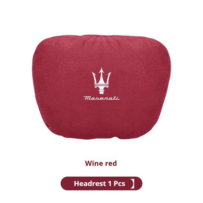 Maserati car neck support cushion 
