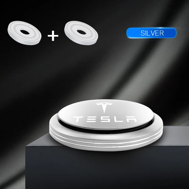 Car Perfume Air Freshener Fragrance Diffuser Interior Accessories For Tesla Model 3 Y S X Cybertruck Juguete Roadster Coil