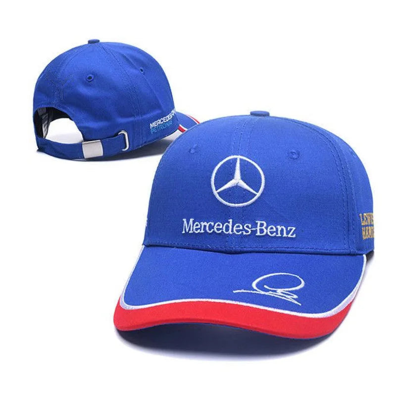 Embroidery Logo F1 Racing Hat For Mercedes AMG W204 W205 W206 W212 W213 W221 W222 W223 W251 W176 W177  Baseball Cap Gift For Men