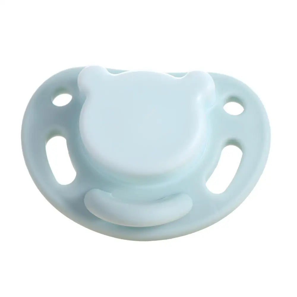 Comfort Newborn Bite Supplies Baby Gift Round Head Soother Nipples With Storage Box Cartoon Baby Pacifier Infant Sleep Nipple