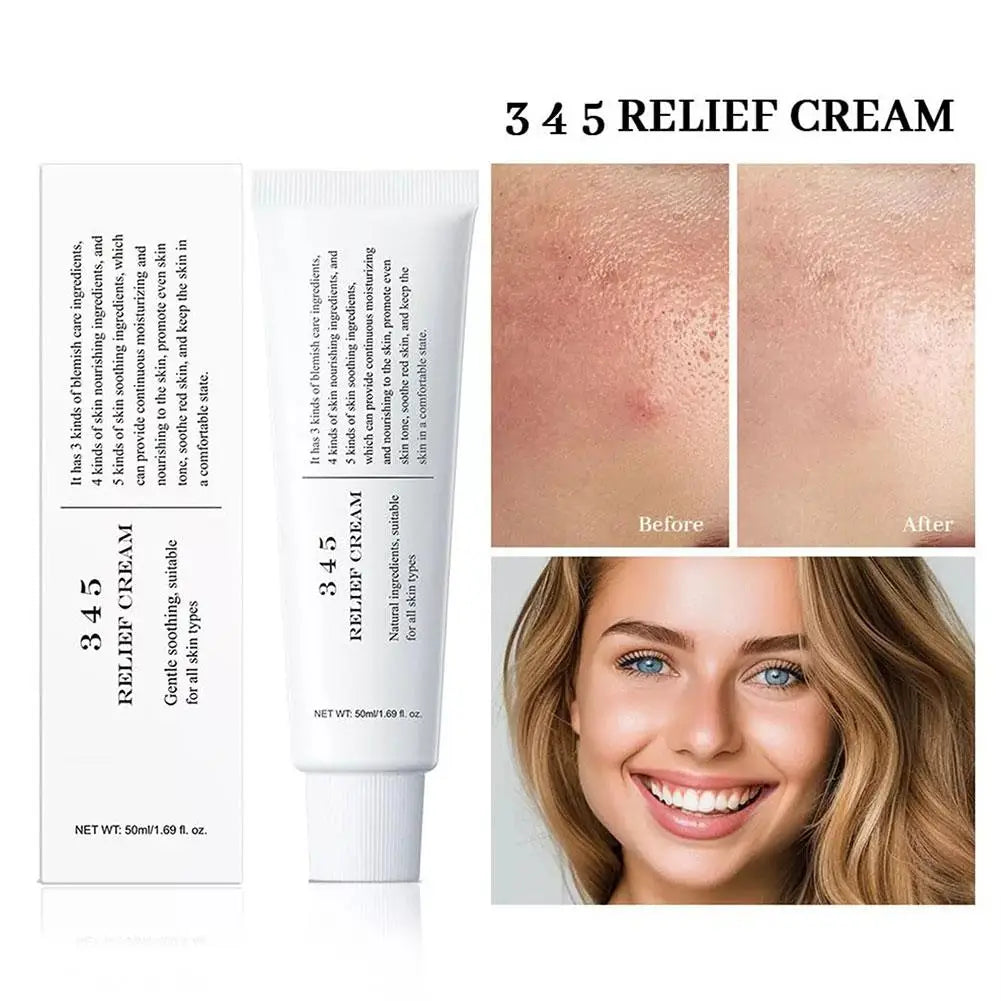 Dr Althea 345 Relief Cream Antioxidant Soothing Moisturizing Repair Skin Barrier Reduce Redness Brightening Korean Skin Care