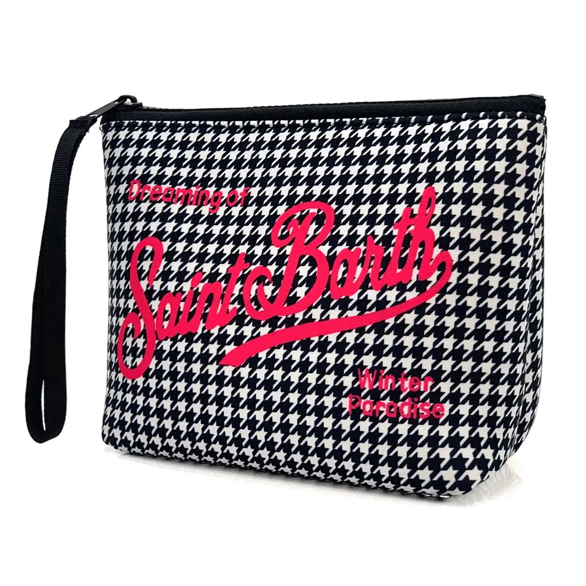 Fashion Quality New Handbag European American Clutch Bag Women's Handbag Leopard Canvas Diving Handbag Zero Wallet