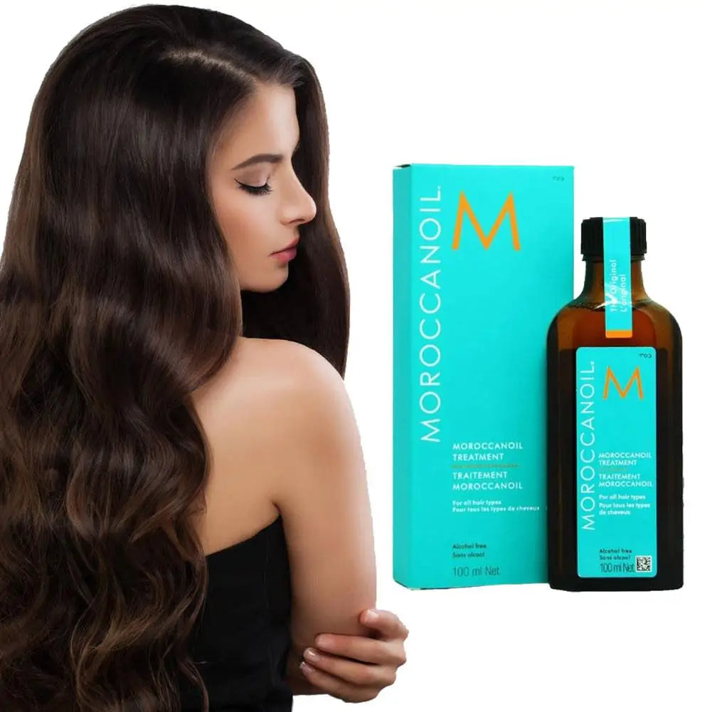 Morocco Hair Care Essential Oil Treatment Strengthen Hair Elasticity Dry Hair Repair Damaged Hair Nourish Scalp Hair Care