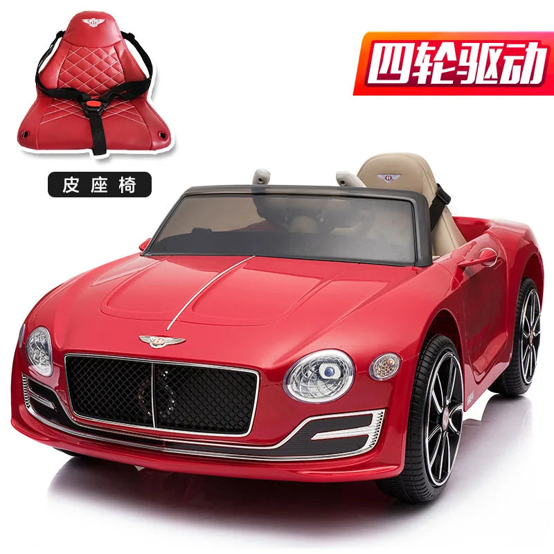 High Quality Children's Electric Four-wheel Drive Car for Boys and Girls With Remote Control, Hydraulic Door Toy Ride On Car